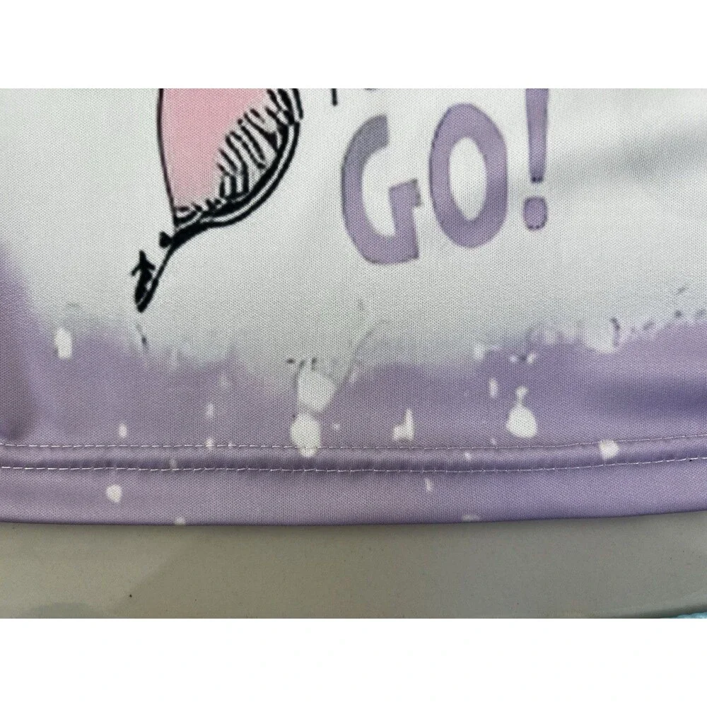 Dr Seuss Oh The Paces You'll Go! 2 piece Outfit Set Flare Bell Bottoms Tee  5-6